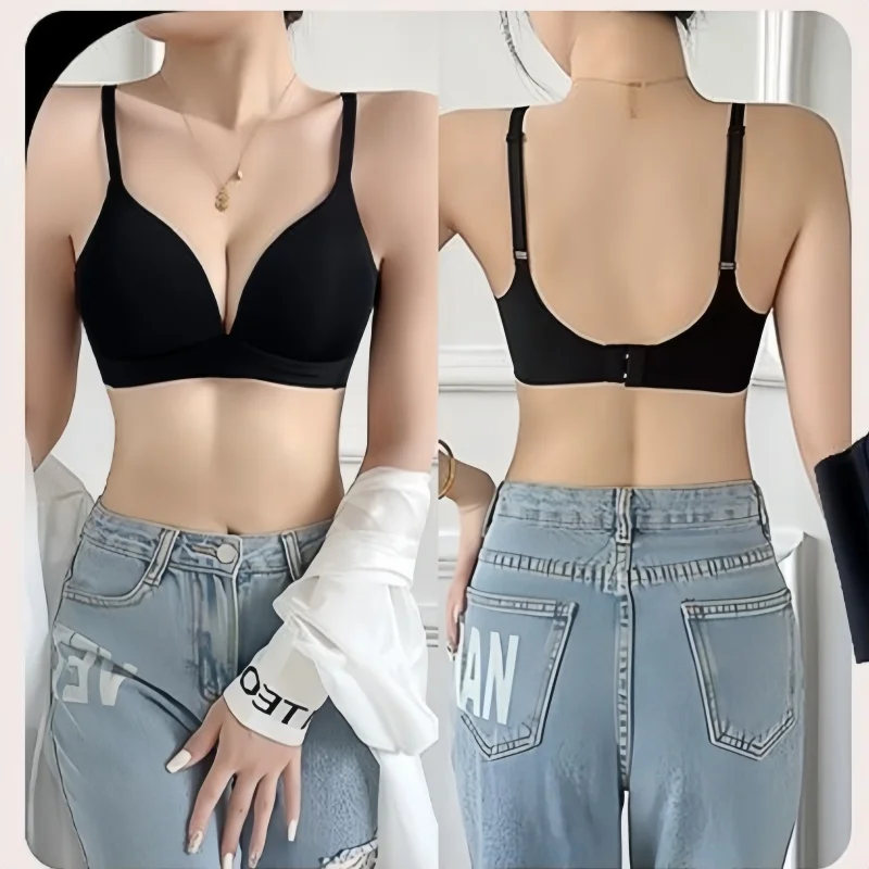 Japanese Style Seamless Push‑U - Bralette Wireless Soft ulasan dan harga