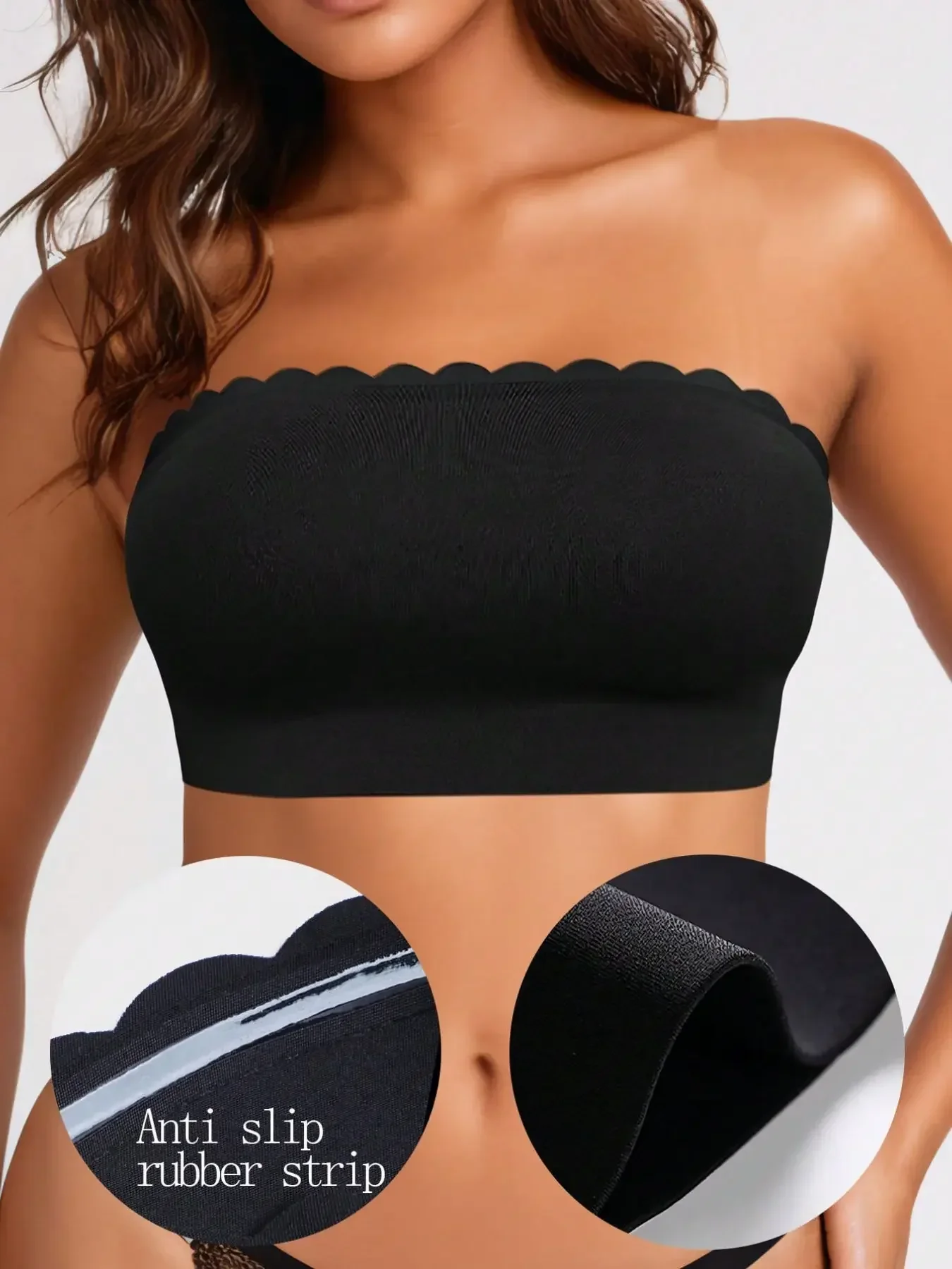 Women's Strapless Bra, Seamles - Bralette Wireless Soft ulasan dan harga