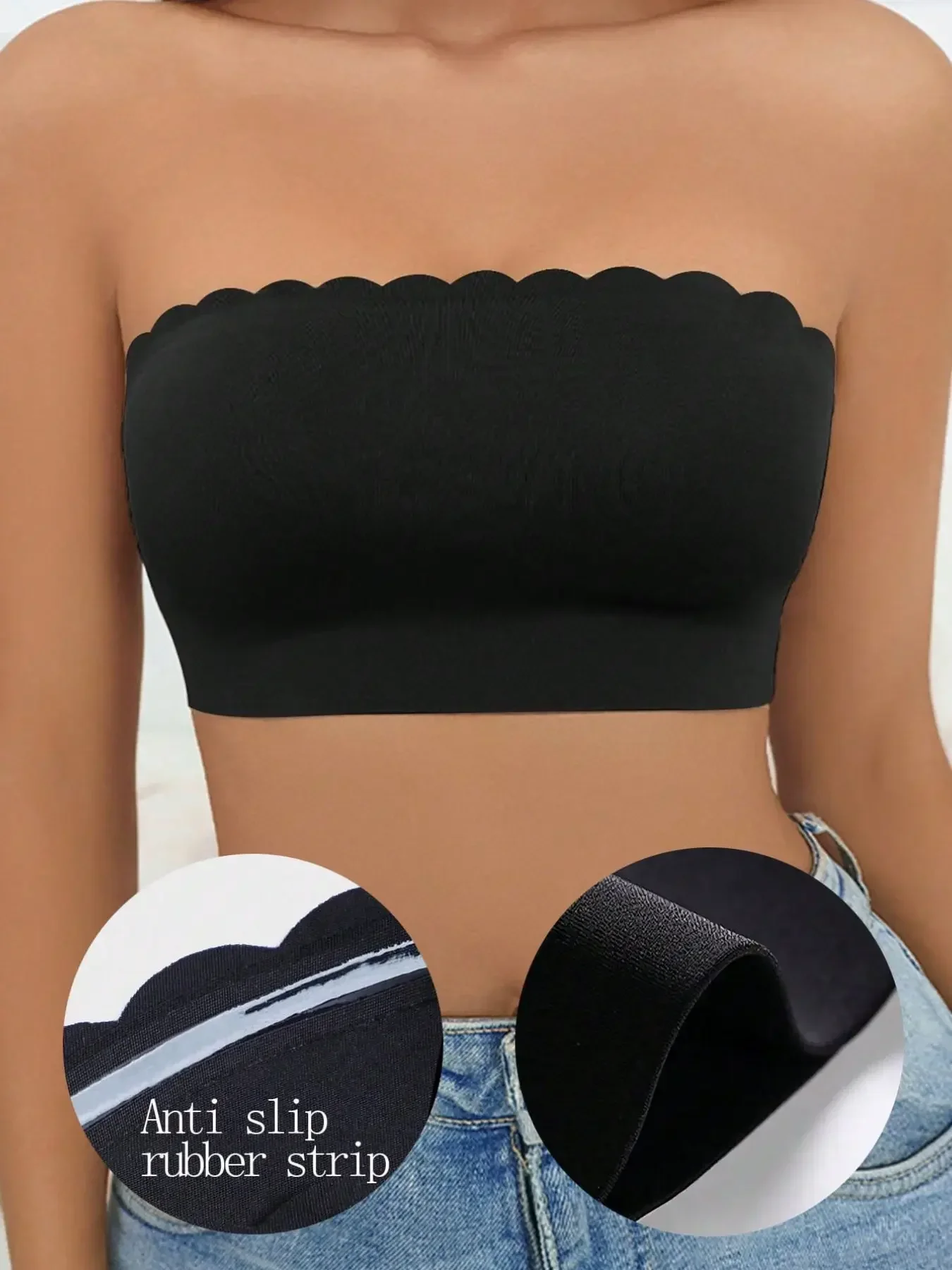 Women's Strapless Bra, Seamles - Bralette Wireless Soft ulasan dan harga